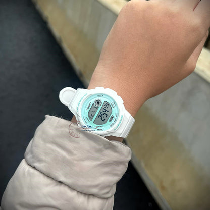 Casio Digital Women's Watch LWS-1200H-7A3 Resin Glass Resin Band Battery Life: 5 Years