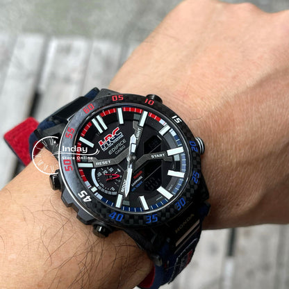 Casio Edifice Men's Watch ECB-2000HR-1A SOSPENSIONE Honda Racing Collaboration Mobile Link Bluetooth Tough Solar