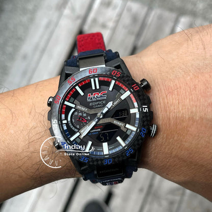 Casio Edifice Men's Watch ECB-2000HR-1A SOSPENSIONE Honda Racing Collaboration Mobile Link Bluetooth Tough Solar