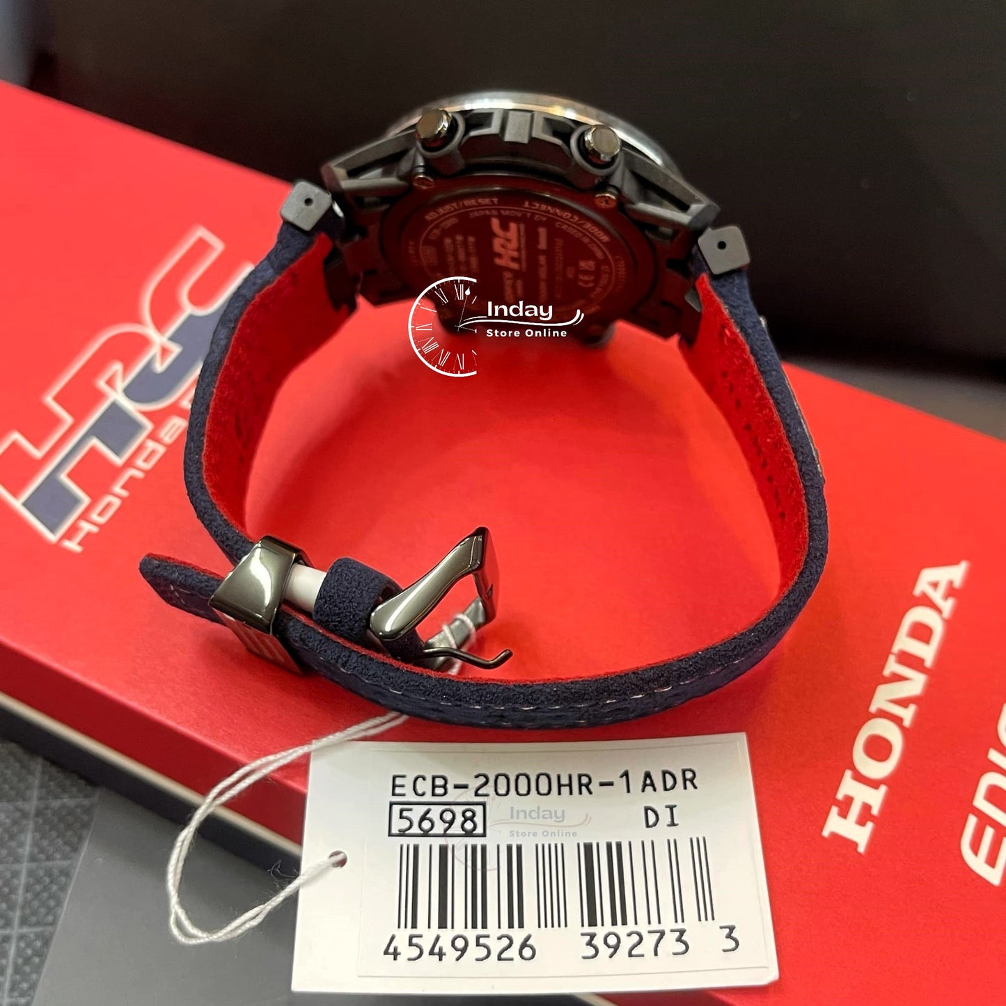 Casio Edifice Men's Watch ECB-2000HR-1A SOSPENSIONE Honda Racing Collaboration Mobile Link Bluetooth Tough Solar