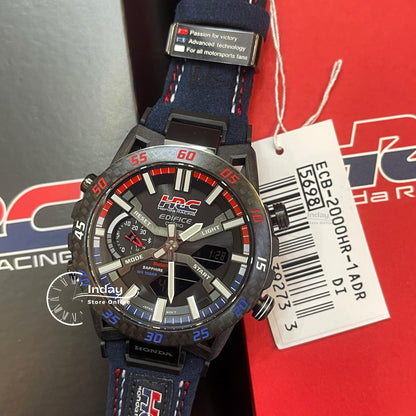 Casio Edifice Men's Watch ECB-2000HR-1A SOSPENSIONE Honda Racing Collaboration Mobile Link Bluetooth Tough Solar