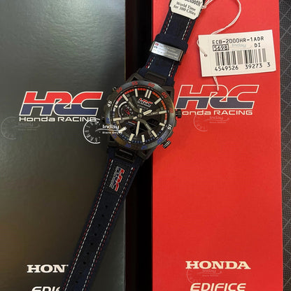 Casio Edifice Men's Watch ECB-2000HR-1A SOSPENSIONE Honda Racing Collaboration Mobile Link Bluetooth Tough Solar