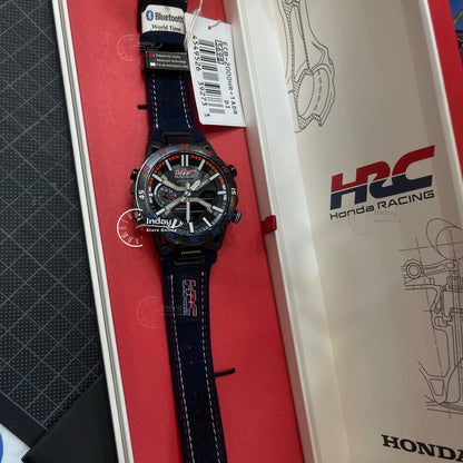 Casio Edifice Men's Watch ECB-2000HR-1A SOSPENSIONE Honda Racing Collaboration Mobile Link Bluetooth Tough Solar