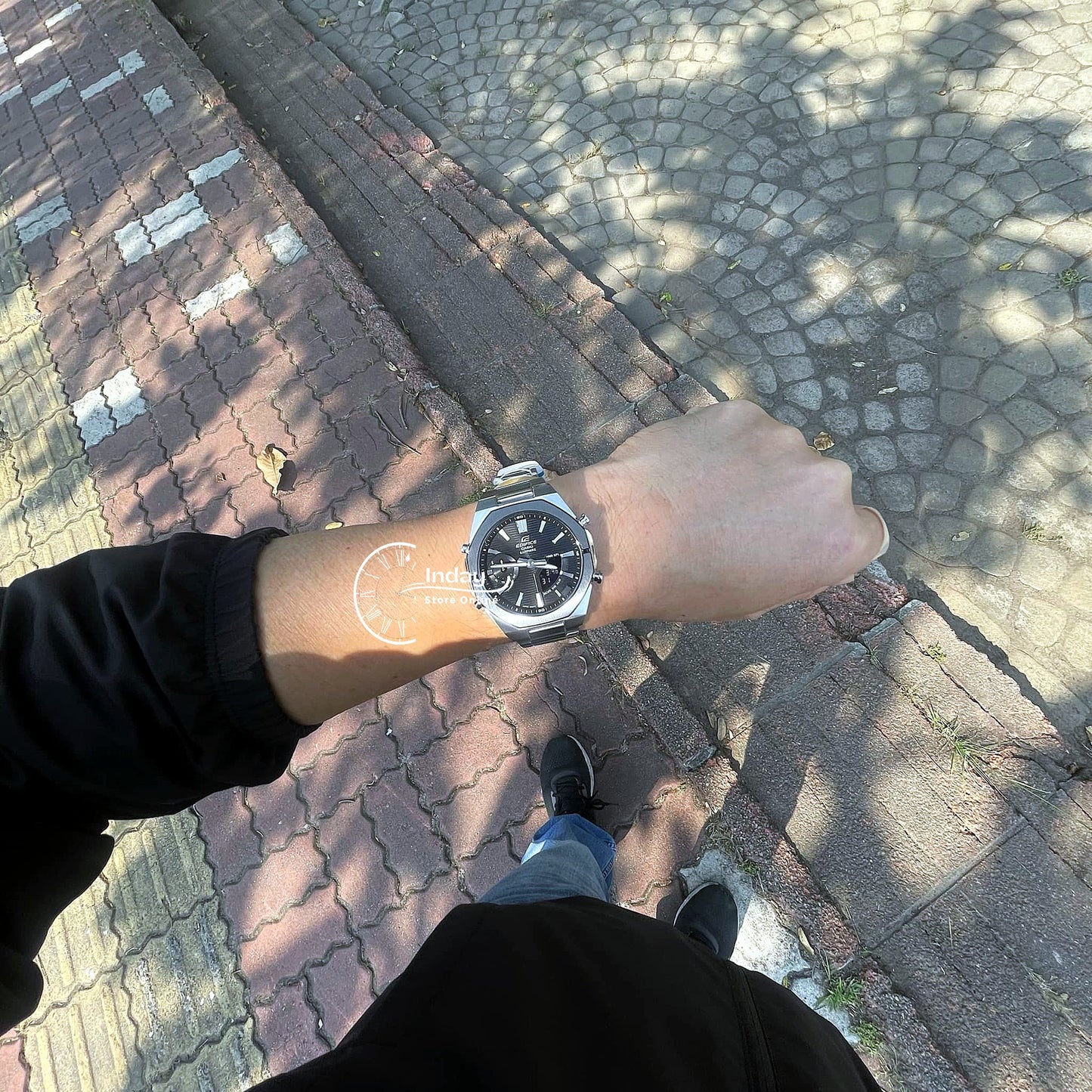 Casio Edifice Men's Watch ECB-S10DB-1A Sapphire Crystal Stainless Steel Bluetooth