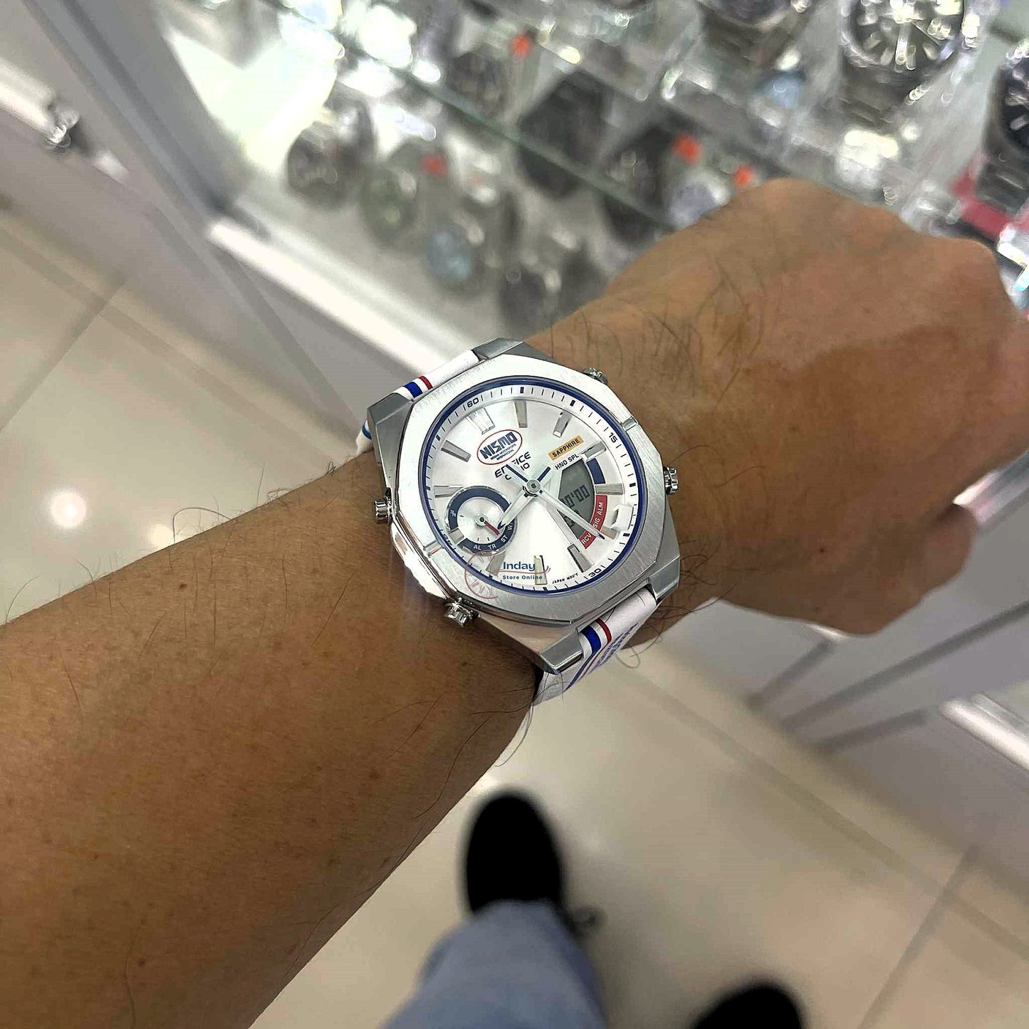 Casio Edifice  Men's Watch ECB-S10NIS-7A NISMO heritage edition Smartphone Link Model