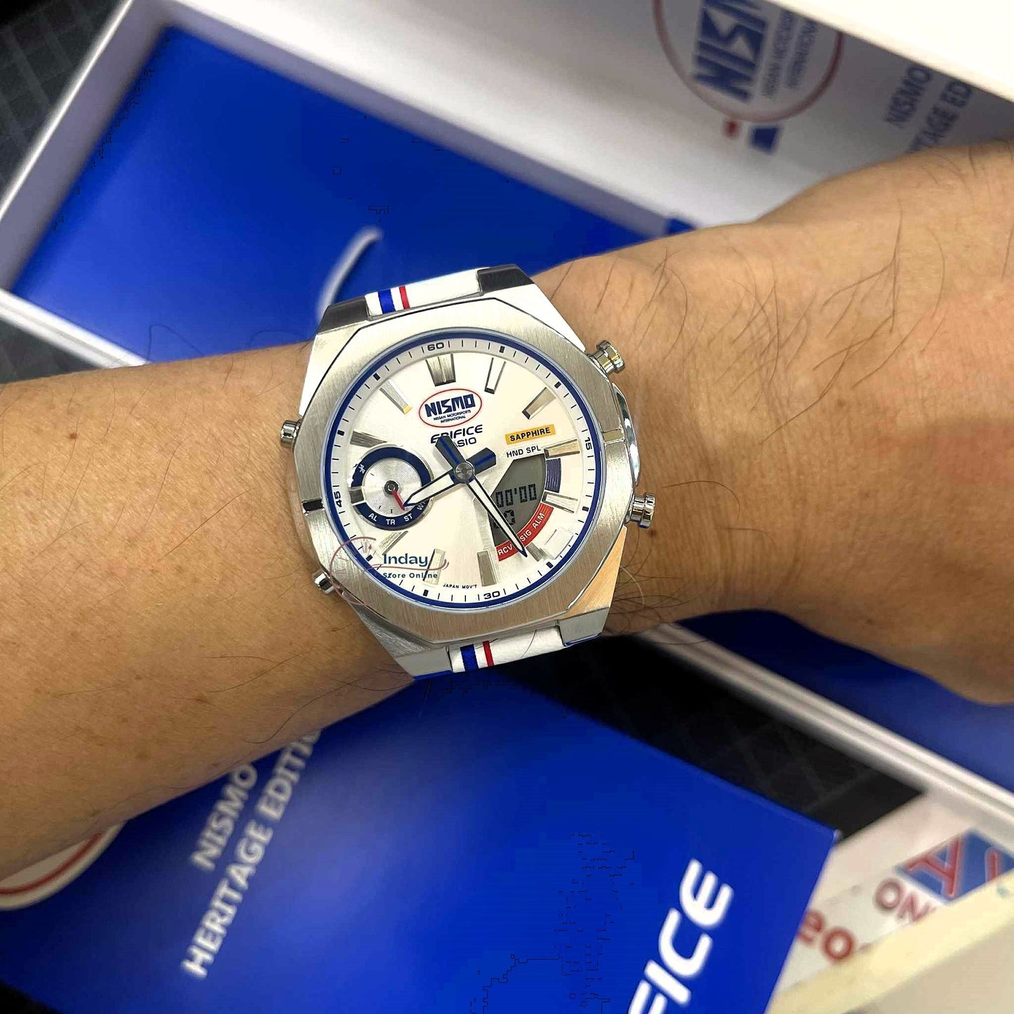 Casio Edifice  Men's Watch ECB-S10NIS-7A NISMO heritage edition Smartphone Link Model