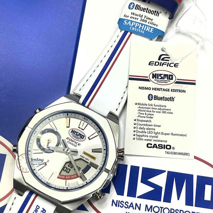Casio Edifice  Men's Watch ECB-S10NIS-7A NISMO heritage edition Smartphone Link Model