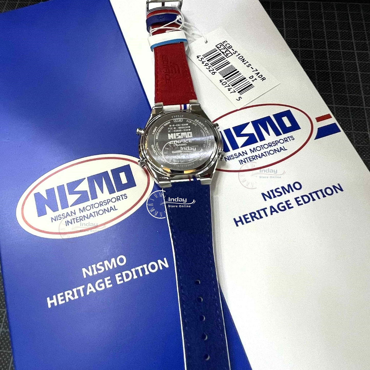 Casio Edifice  Men's Watch ECB-S10NIS-7A NISMO heritage edition Smartphone Link Model