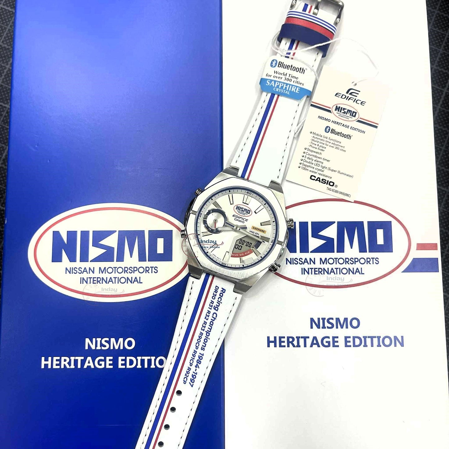 Casio Edifice  Men's Watch ECB-S10NIS-7A NISMO heritage edition Smartphone Link Model