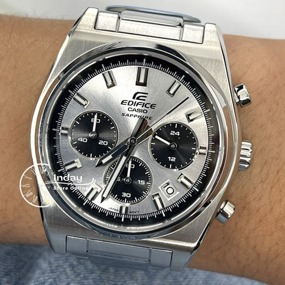 Casio Edifice Men's Watch EFB-730D-7A Stainless Steel Band Solid Band Sapphire Crystal