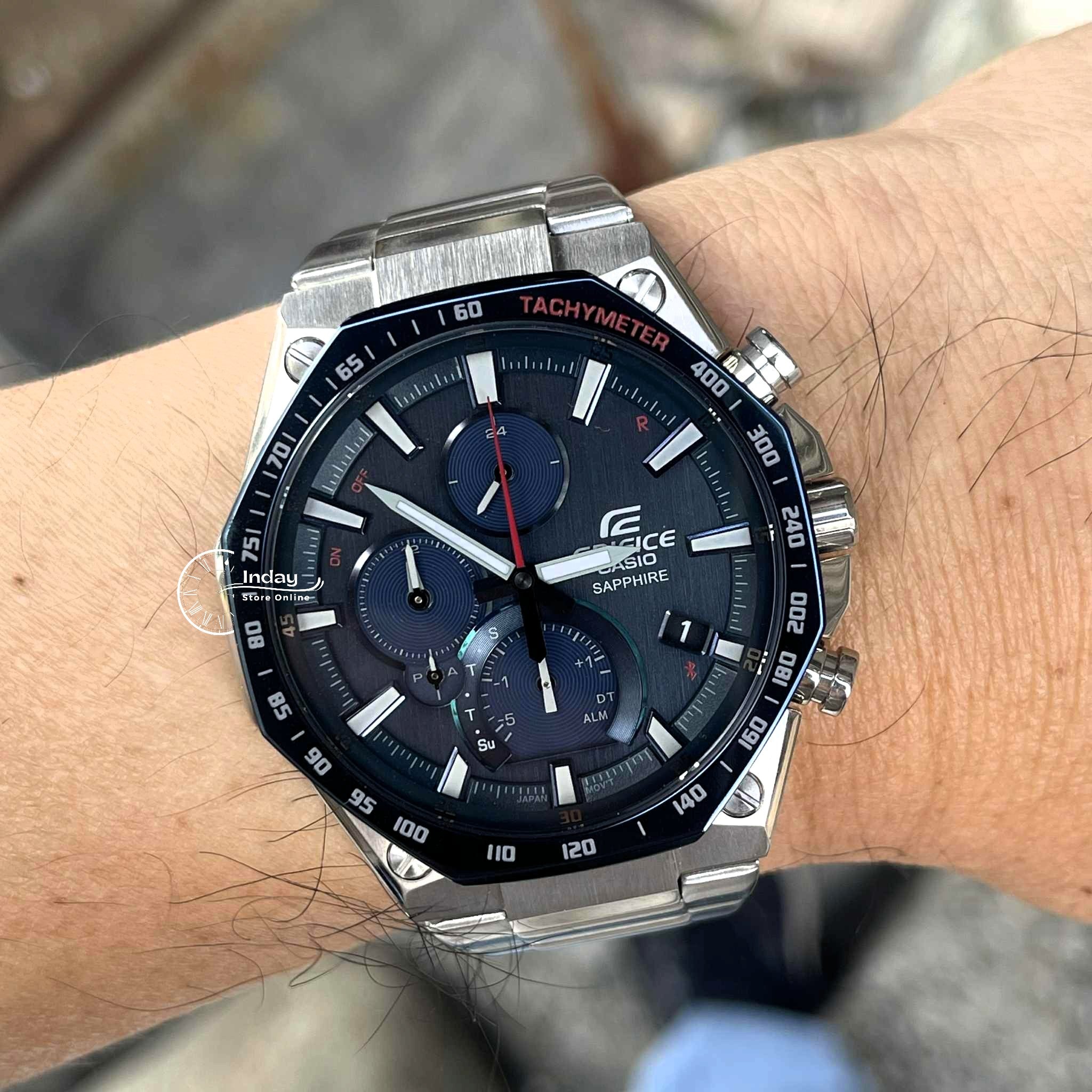 Casio Edifice Men's Watch EQB-1100XDB-2A Smartphone Link Model