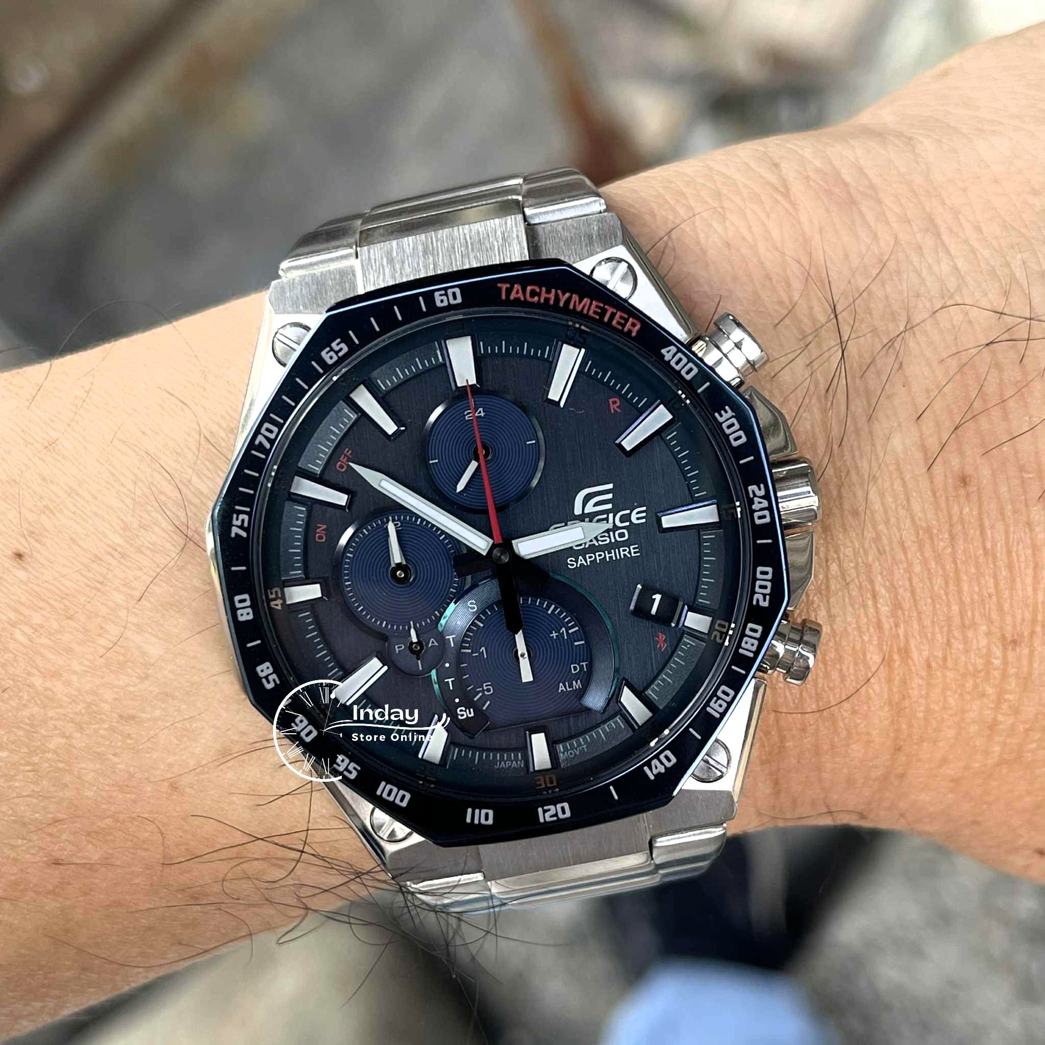 Casio Edifice Men's Watch EQB-1100XDB-2A Smartphone Link Model