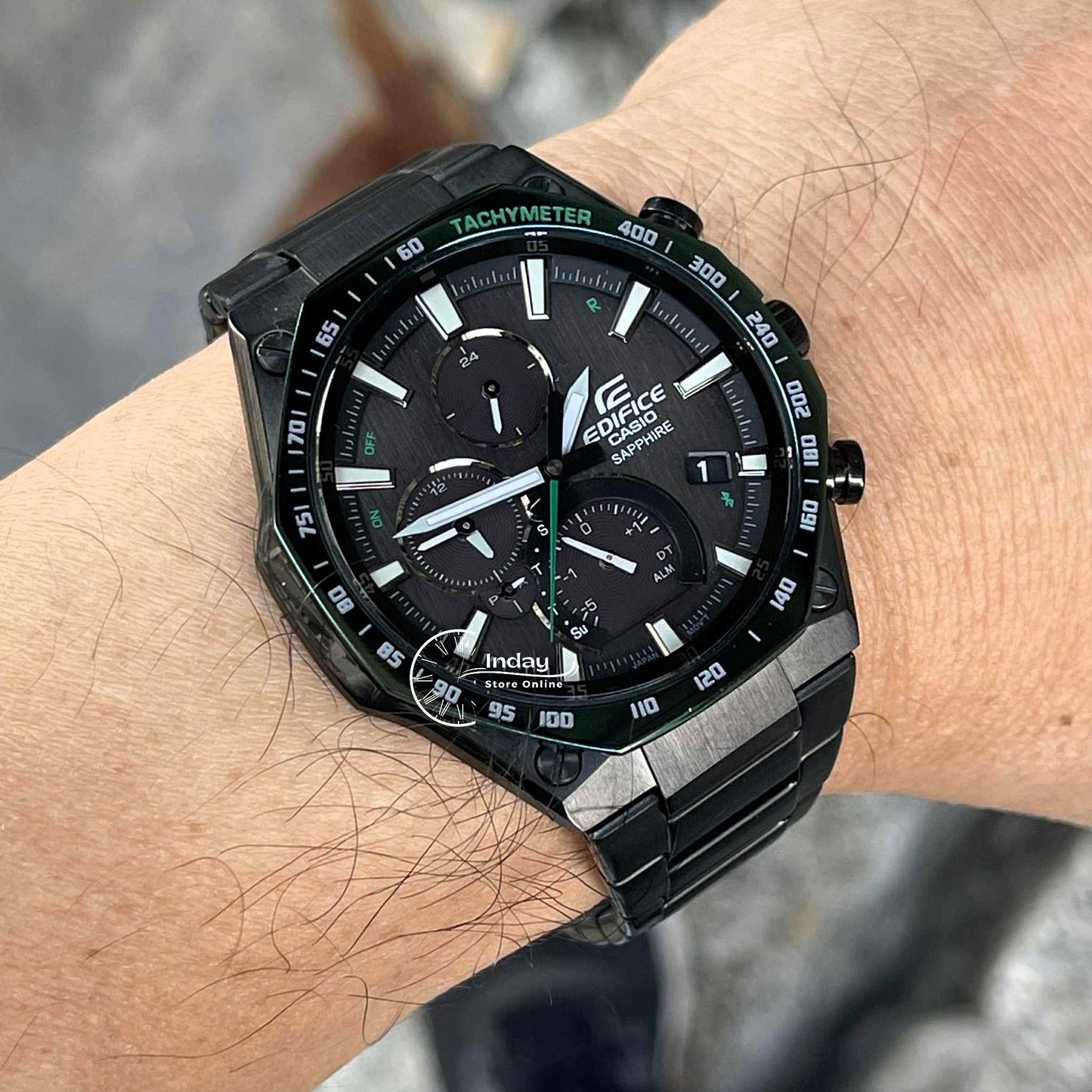 Casio Edifice Men's Watch EQB-1100XDC-1A Smartphone Link Model Solar Powered