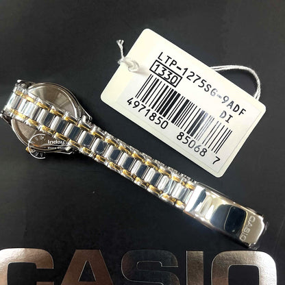 Casio Fashion Women's Watch LTP-1275SG-9A Two Tone Stainless Steel Strap