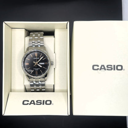 Casio Standard Women's Watch LTP-1335D-1A2 Mineral Glass Stainless Steel Band Triple-fold Clasp