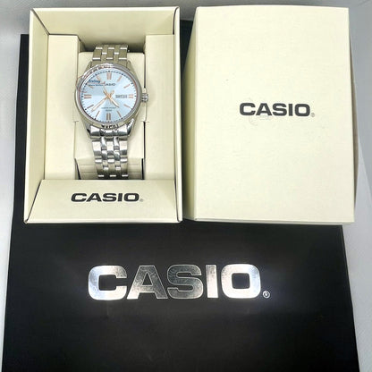 Casio Standard Women's Watch LTP-1335D-2A Mineral Glass Stainless Steel Band Triple-fold Clasp