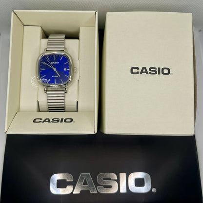 Casio Women's Watch LTP-B166D-2A Stainless Steel Band Adjustable Clasp Battery Life: 3 Years