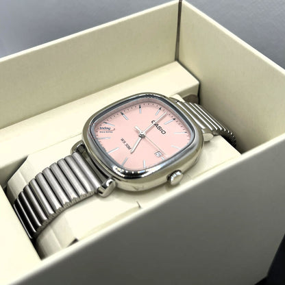 Casio Women's Watch LTP-B166D-4A Stainless Steel Band Adjustable Clasp Battery Life: 3 Years