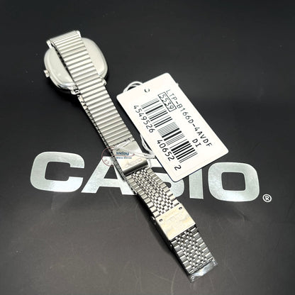 Casio Women's Watch LTP-B166D-4A Stainless Steel Band Adjustable Clasp Battery Life: 3 Years