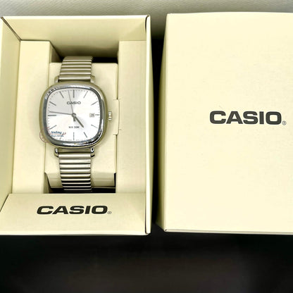 Casio Women's Watch LTP-B166D-7A Stainless Steel Band Adjustable Clasp Battery Life: 3 Years