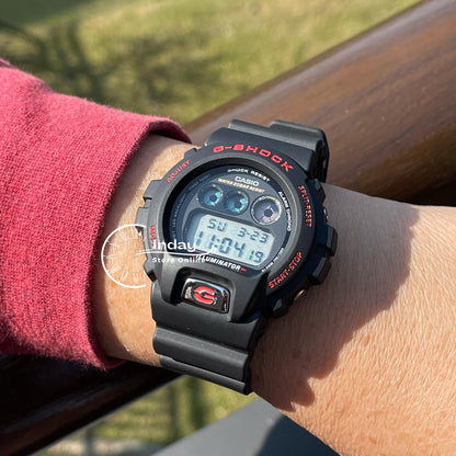 Casio G-Shock Men's Watch DW-6900TR-1 Mineral Glass Shock Resistant Battery Life: 5 Years