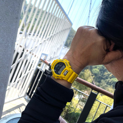 Casio G-Shock Men's Watch DW-6900TR-9 Mineral Glass Shock Resistant Battery Life: 5 Years