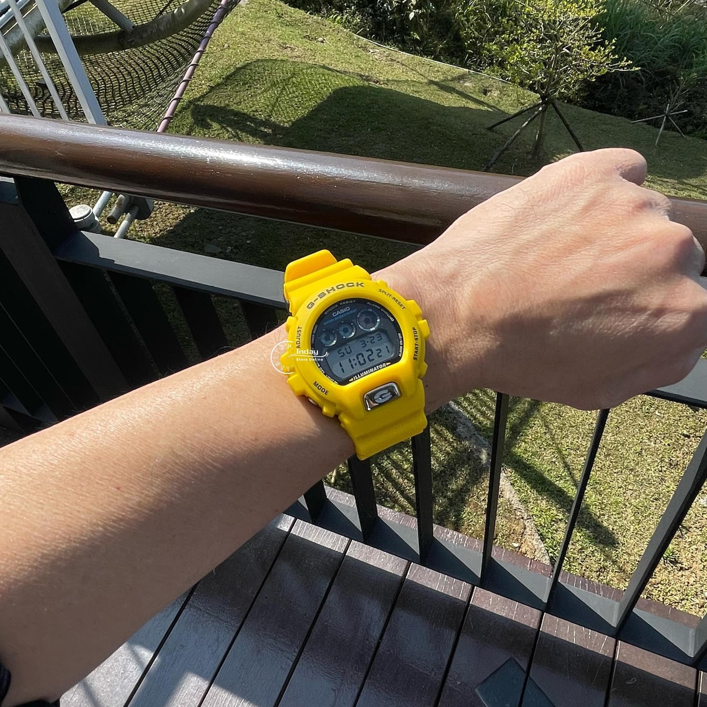 Casio G-Shock Men's Watch DW-6900TR-9 Mineral Glass Shock Resistant Battery Life: 5 Years