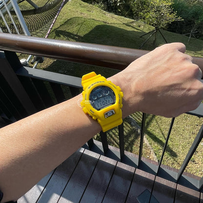Casio G-Shock Men's Watch DW-6900TR-9 Mineral Glass Shock Resistant Battery Life: 5 Years
