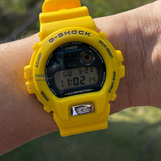 Casio G-Shock Men's Watch DW-6900TR-9 Mineral Glass Shock Resistant Battery Life: 5 Years