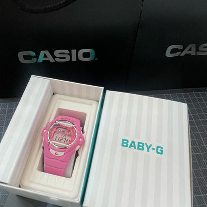Casio Baby-G Women's Watch BG-169CH-4 Resin Band Mineral Glass Shock Resistant