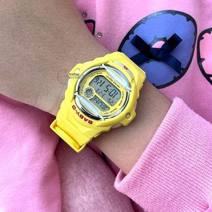 Casio Baby-G Women's Watch BG-169CH-9 Resin Band Mineral Glass Shock Resistant