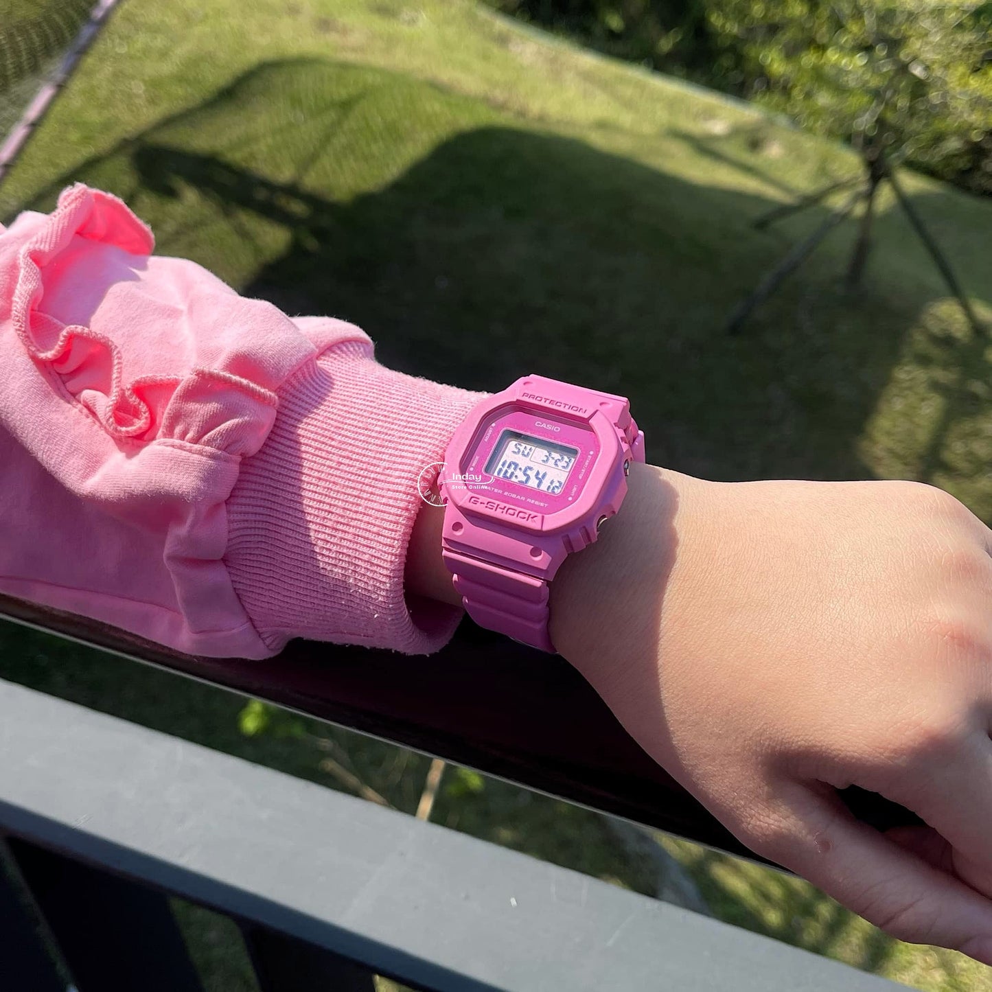 Casio G-Shock Women's Watch GMD-S5610PP-4 Resin Band Mineral Glass Shock Resistant