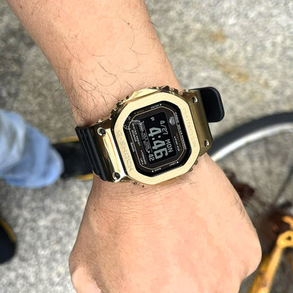 Casio G-Shock G-Squad Men's Watch GM-H5600-9 Resin Band Mineral Glass Shock Resistant Mobile Link Bluetooth Tough Solar