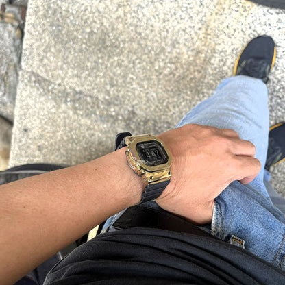 Casio G-Shock G-Squad Men's Watch GM-H5600-9 Resin Band Mineral Glass Shock Resistant Mobile Link Bluetooth Tough Solar