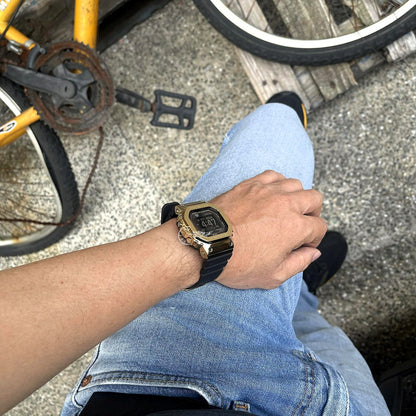 Casio G-Shock G-Squad Men's Watch GM-H5600-9 Resin Band Mineral Glass Shock Resistant Mobile Link Bluetooth Tough Solar