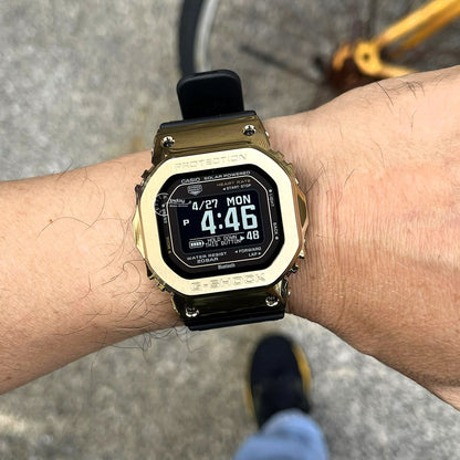 Casio G-Shock G-Squad Men's Watch GM-H5600-9 Resin Band Mineral Glass Shock Resistant Mobile Link Bluetooth Tough Solar