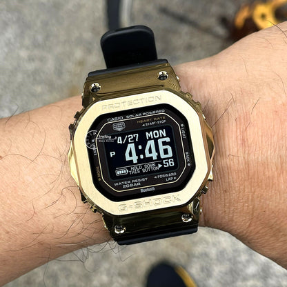 Casio G-Shock G-Squad Men's Watch GM-H5600-9 Resin Band Mineral Glass Shock Resistant Mobile Link Bluetooth Tough Solar
