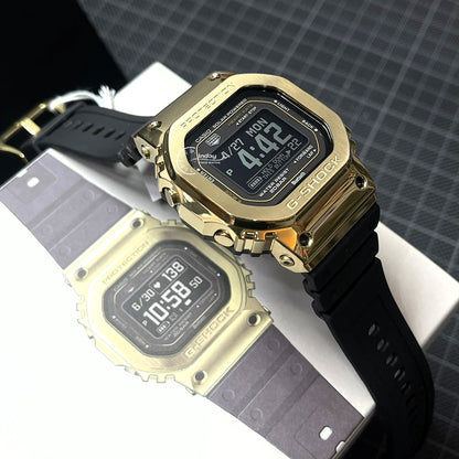 Casio G-Shock G-Squad Men's Watch GM-H5600-9 Resin Band Mineral Glass Shock Resistant Mobile Link Bluetooth Tough Solar