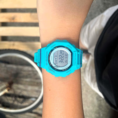 Casio G-Shock G-Squad Women's Watch GMD-B300SC-2 Resin Band Mineral Glass Shock Resistant Bluetooth