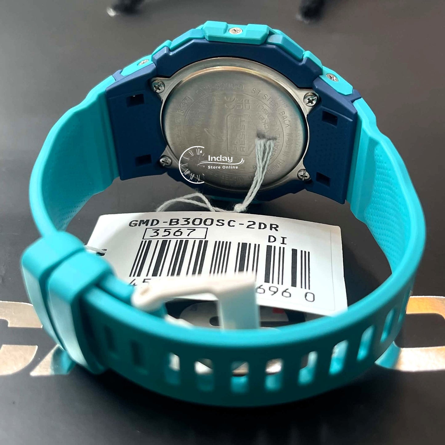 Casio G-Shock G-Squad Women's Watch GMD-B300SC-2 Resin Band Mineral Glass Shock Resistant Bluetooth