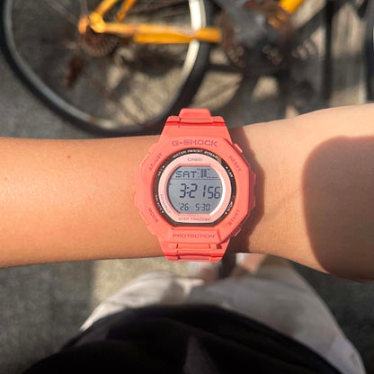 Casio G-Shock G-Squad Women's Watch GMD-B300SC-4 Resin Band Mineral Glass Shock Resistant Bluetooth