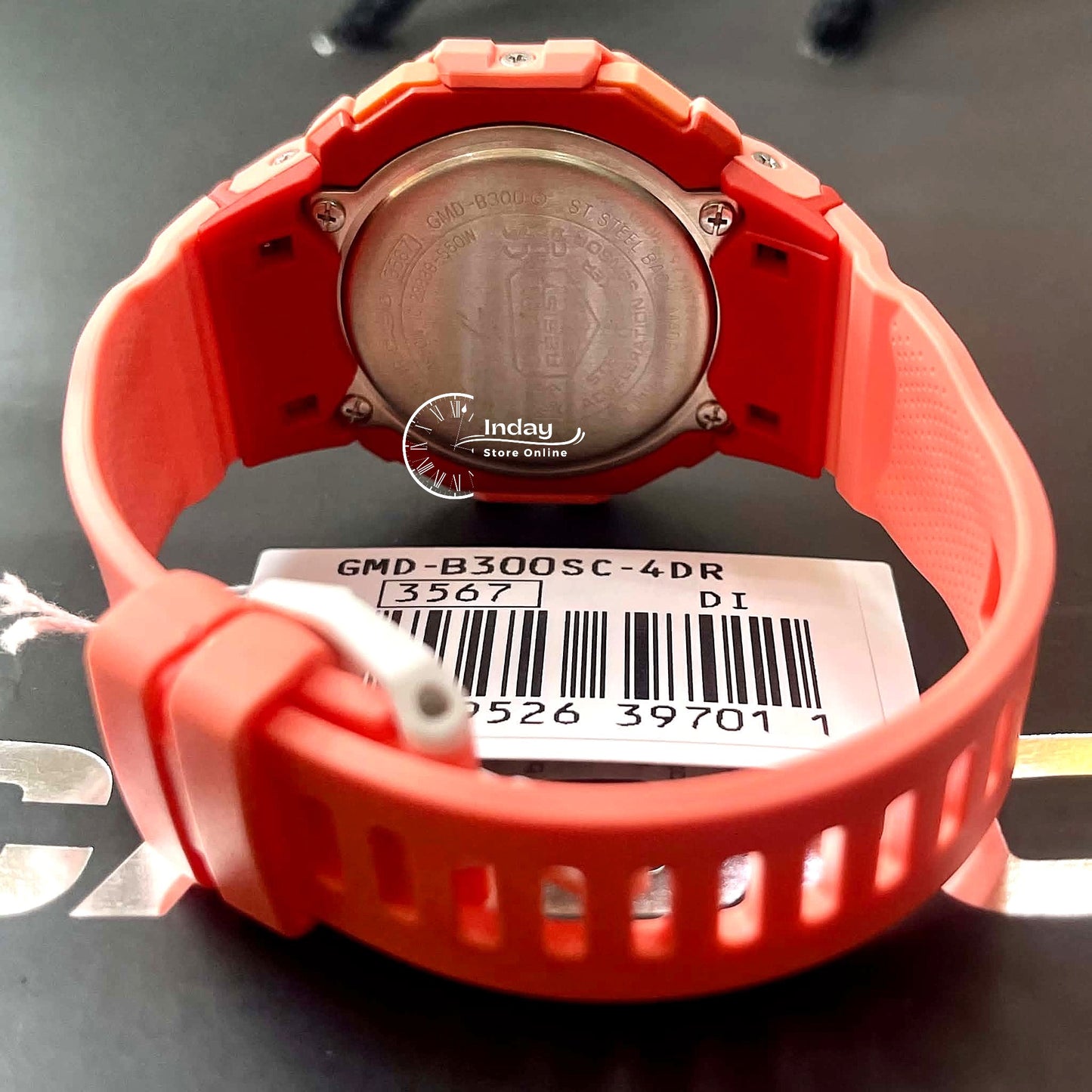 Casio G-Shock G-Squad Women's Watch GMD-B300SC-4 Resin Band Mineral Glass Shock Resistant Bluetooth
