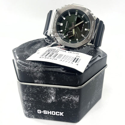 Casio G-Shock G-Steel Men's Watch GBM-2100A-1A3 Shock Resistant Mobile link Bluetooth Tough Solar