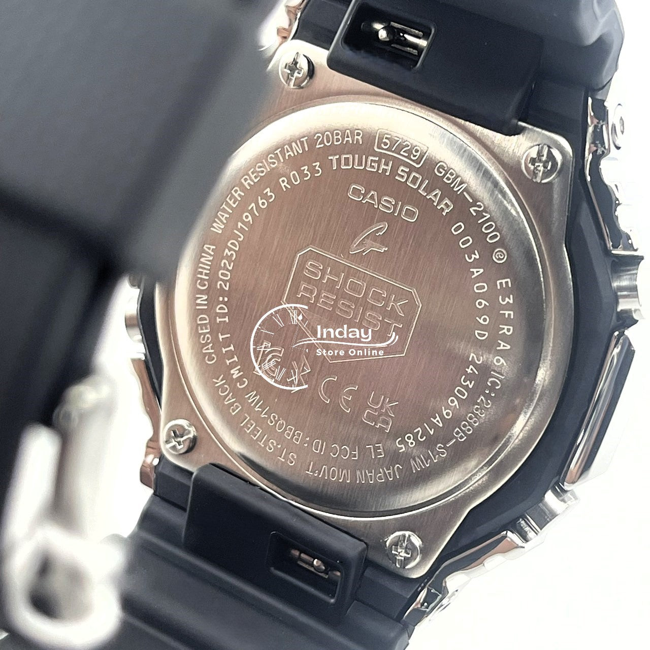 Casio G-Shock G-Steel Men's Watch GBM-2100A-1A3 Shock Resistant Mobile link Bluetooth Tough Solar