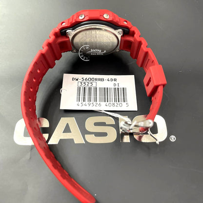 Casio G-Shock Men's Watch DW-5600RRB-4 Mineral Glass Resin Band Shock Resistant Battery Life: 5 Years