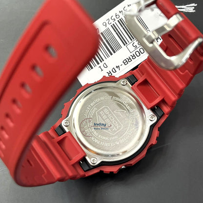 Casio G-Shock Men's Watch DW-5600RRB-4 Mineral Glass Resin Band Shock Resistant Battery Life: 5 Years