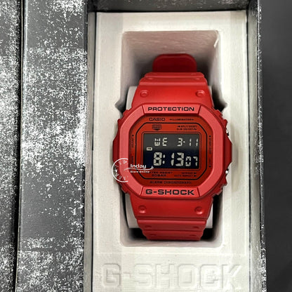 Casio G-Shock Men's Watch DW-5600RRB-4 Mineral Glass Resin Band Shock Resistant Battery Life: 5 Years
