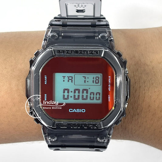 Casio G-Shock Men's Watch DW-5600TLS-8 Resin Band Mineral Glass Shock Resistant