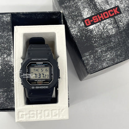 Casio G-Shock Men's Watch DW-5600UE-1 Resin Band Mineral Glass Shock Resistant