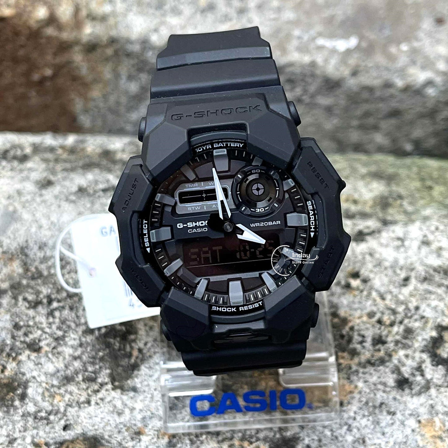 Casio G-Shock Men's Watch GA-010-1A1 Shock Resistant Carbon Core Guard Structure Battery Life 10-Years